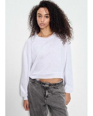 American Vintage Sonoma Long Sleeve T-Shirt - White
