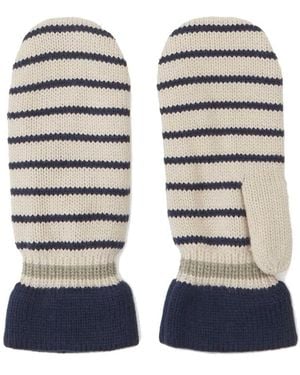Becksöndergaard Striped Mittens - Blue