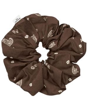 Becksöndergaard Bloom Paisley Scrunchie - Brown