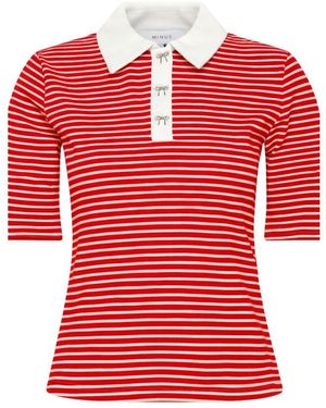 Minus Msmalle Polo T-Shirt - Red