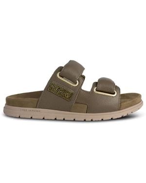 Woden Lisa Leather Sandal - Brown