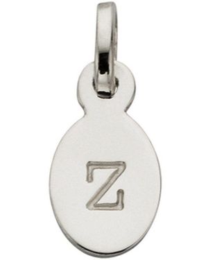 Kirstin Ash Bespoke Alphabet 'Z' Charm - Metallic