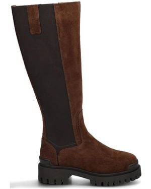 Pavement Pamandy Knee High Boots - Brown