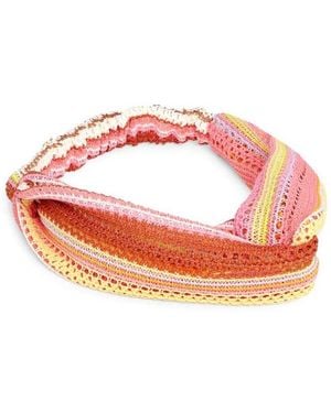 SUI AVA Saint Tropez Twist Headband - Pink