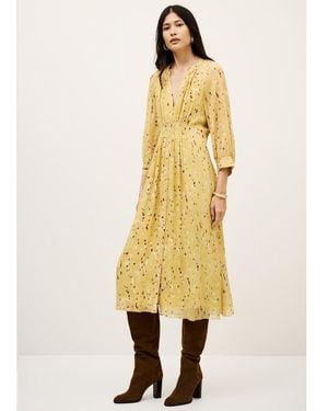Ba&sh Karla Midi Dress - Metallic