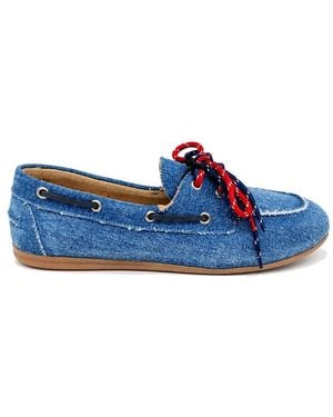 Pavement Pamarin Bold Lace Loafer - Blue