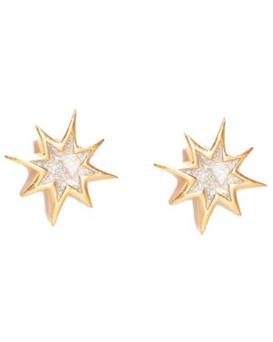 Shana Gulati Mini Nash Studs - Metallic
