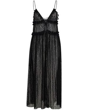 Haute L'Amitié New Lace Tie Dress - Black