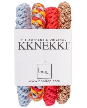 KKNEKKI Hair Bundle 4 Pack - Red