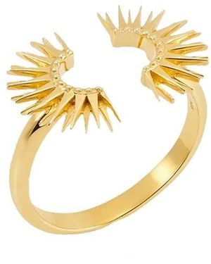 Rachel Jackson Electric Goddess Adjustable Ring - Metallic