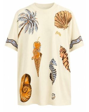 FARM Rio Rio Souvenir T-Shirt - Natural
