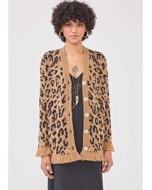 Hayley Menzies Cardigan - Brown