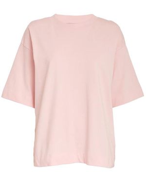 Minus Msgamma Gots Organic Cotton Long T Shirt - Pink