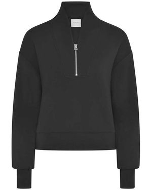Varley Davidson Zip Sweatshirt - Black