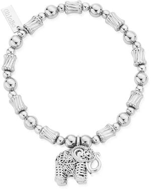 ChloBo Sacred Elephant Bracelet - Metallic