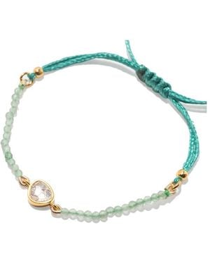 Shana Gulati Janiza Organic Beaded Bracelet - Blue