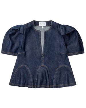 Munthe Baynor Denim Top - Blue