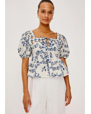 Rails Presley Cotton Top - Blue