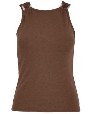 Minus Msolivia Tank Top - Brown