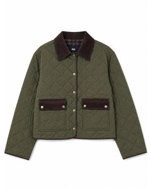 PAIGE Caleb Quilted Jacket - Green