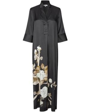 Dea Kudibal Helgadea Silk Dress - Black