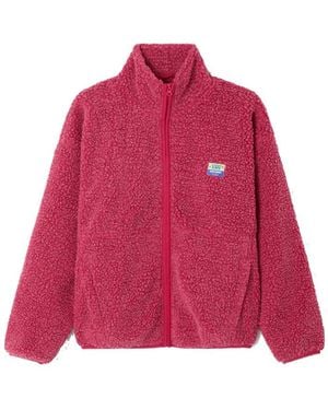 American Vintage Hoktown Fleece Jacket - Red