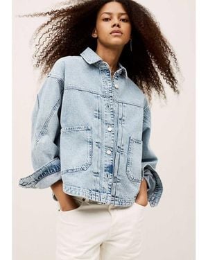 Ba&sh Juno Denim Jacket - Blue