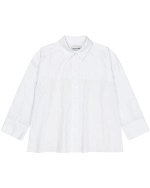 Munthe Preorder Contario Sequin Panel Shirt - White