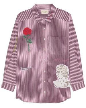 SISSEL EDELBO Pil Relaxed Cotton Shirt - Purple