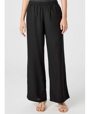 PAIGE Jude Wide Leg Trouser - Black