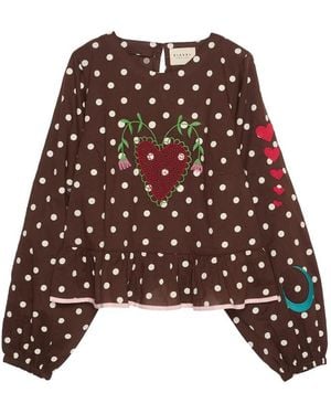 SISSEL EDELBO Diana Top - Brown