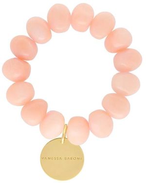 Vanessa Baroni Stone Flex Bracelet - White