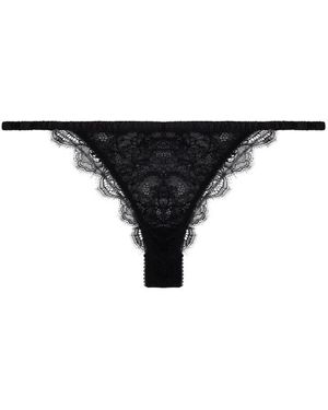 Love Stories Charlotte Single Lace Brief - Black