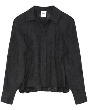 Day Birger et Mikkelsen Elston Jacquard Shirt - Black