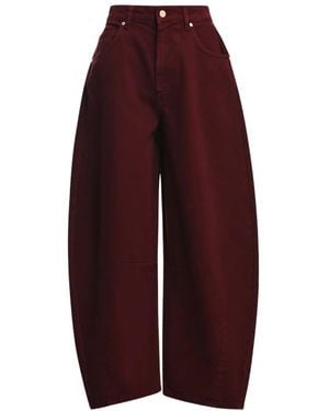 Essentiel Antwerp Koko Barrel Jean - Red