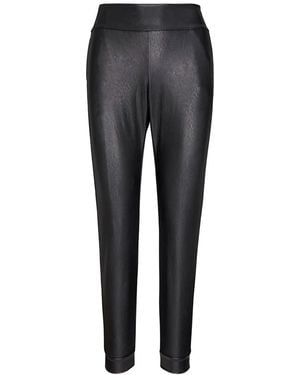 Commando Faux Leather Jogger - Grey