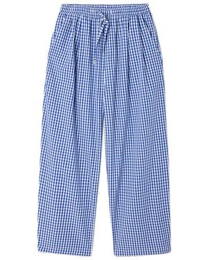 American Vintage Erikow Cotton Trousers - Blue