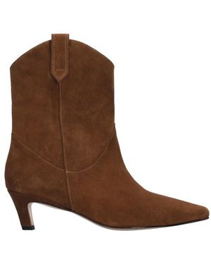 Bibi Lou Bootie Cow Suede - Brown
