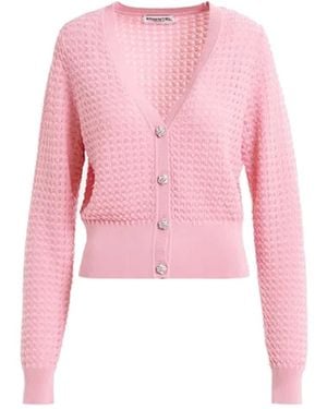 Essentiel Antwerp Hellenium V-Neck Cardigan - Pink