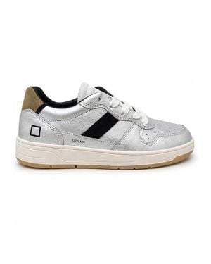Date Court 2.0 Leather Trainer - White
