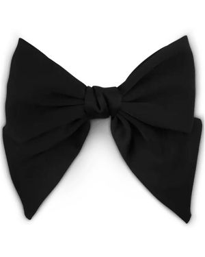 SUI AVA Smooth Hair Bow - Black