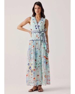 NOIB Avery Maxi Dress - Blue