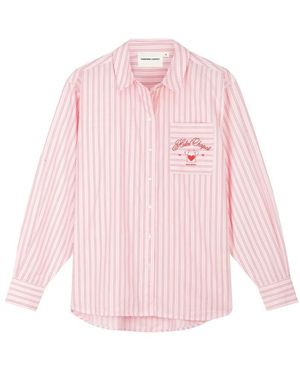 FABIENNE CHAPOT Alex Stp Cotton Shirt - Pink