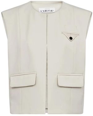 Haute L'Amitié Premiere Box Waistcoat - Natural