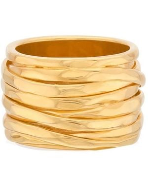 Anna Beck Wavy Twist Band Ring - Metallic