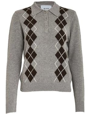 Minus Mslexie Rws Knit Pullover - Grey