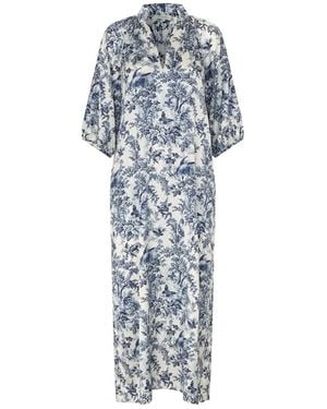 Dea Kudibal Sabrinadea Silk Dress - Blue