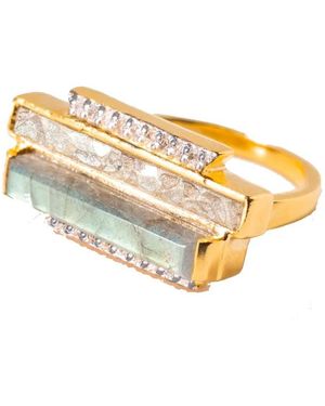 Shana Gulati Hanover Ring - Metallic