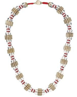 Roxanne Assoulin Crimp Necklace - Metallic