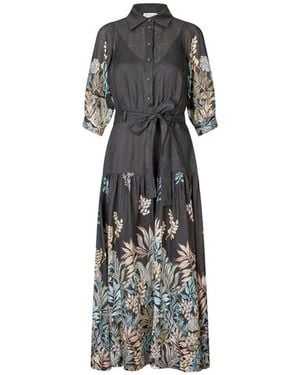 Dea Kudibal Palmadea Linen Dress - Grey